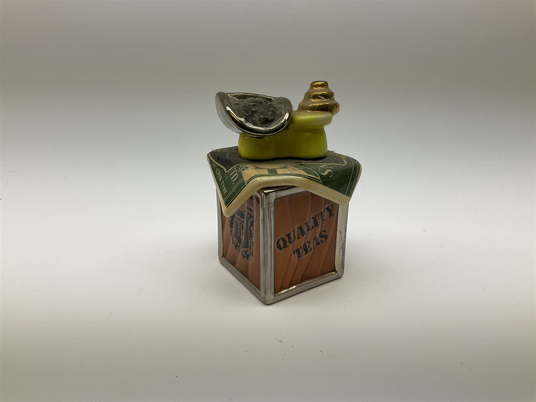 Three Ringtons novelty teapots, comprising The Ringtons Van teapot, the