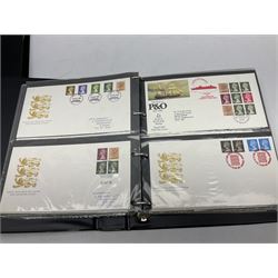 Stamps including first day covers, Royal Mail PHQ cards, Australia, Germany, Canada, Cyprus, Ceylon, Falkland Islands, France etc, housed in various albums, in one box