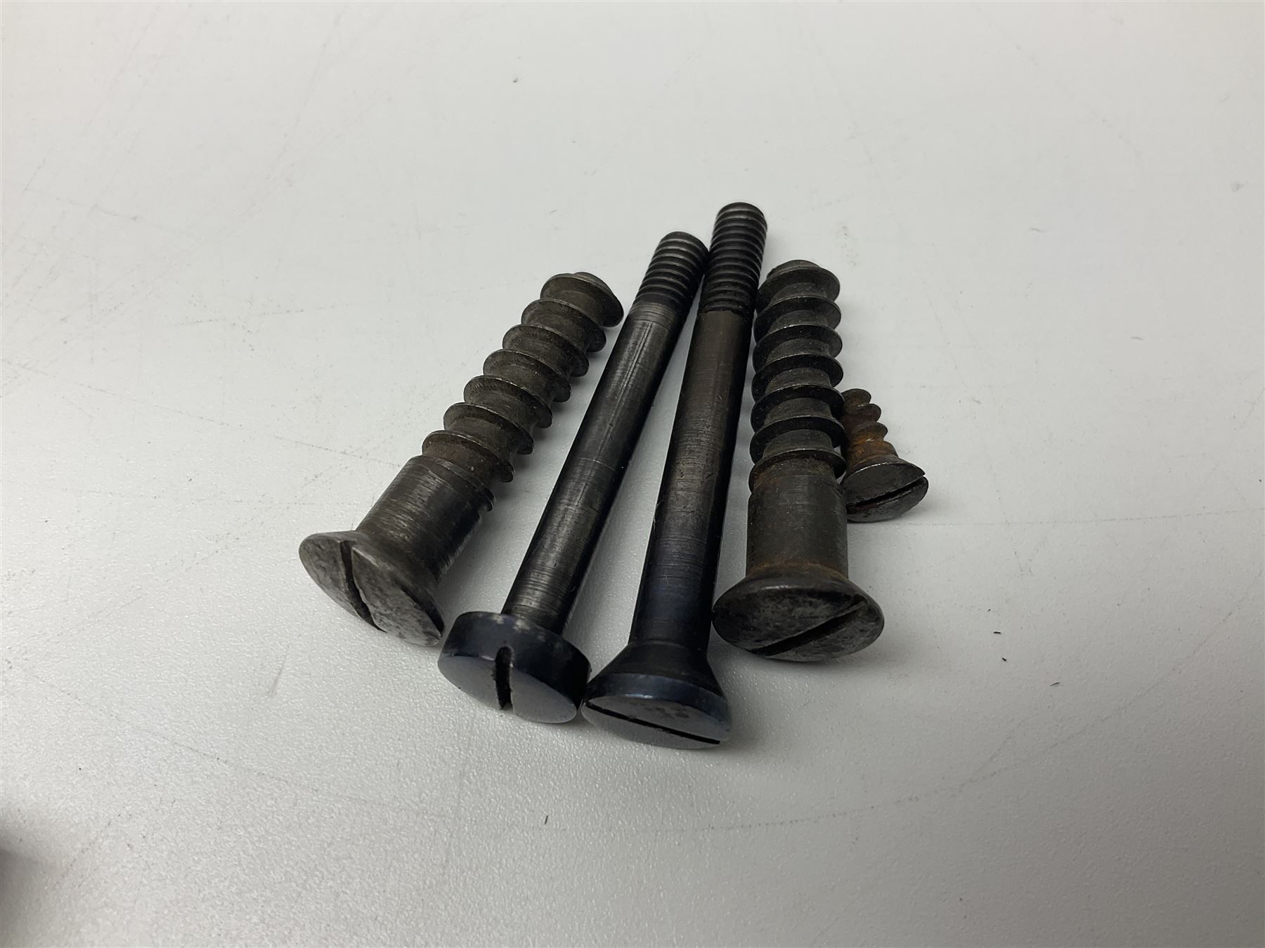 Quantity of spare parts for .577/450 Martini Henry rifle including two stocks, fore-end etc