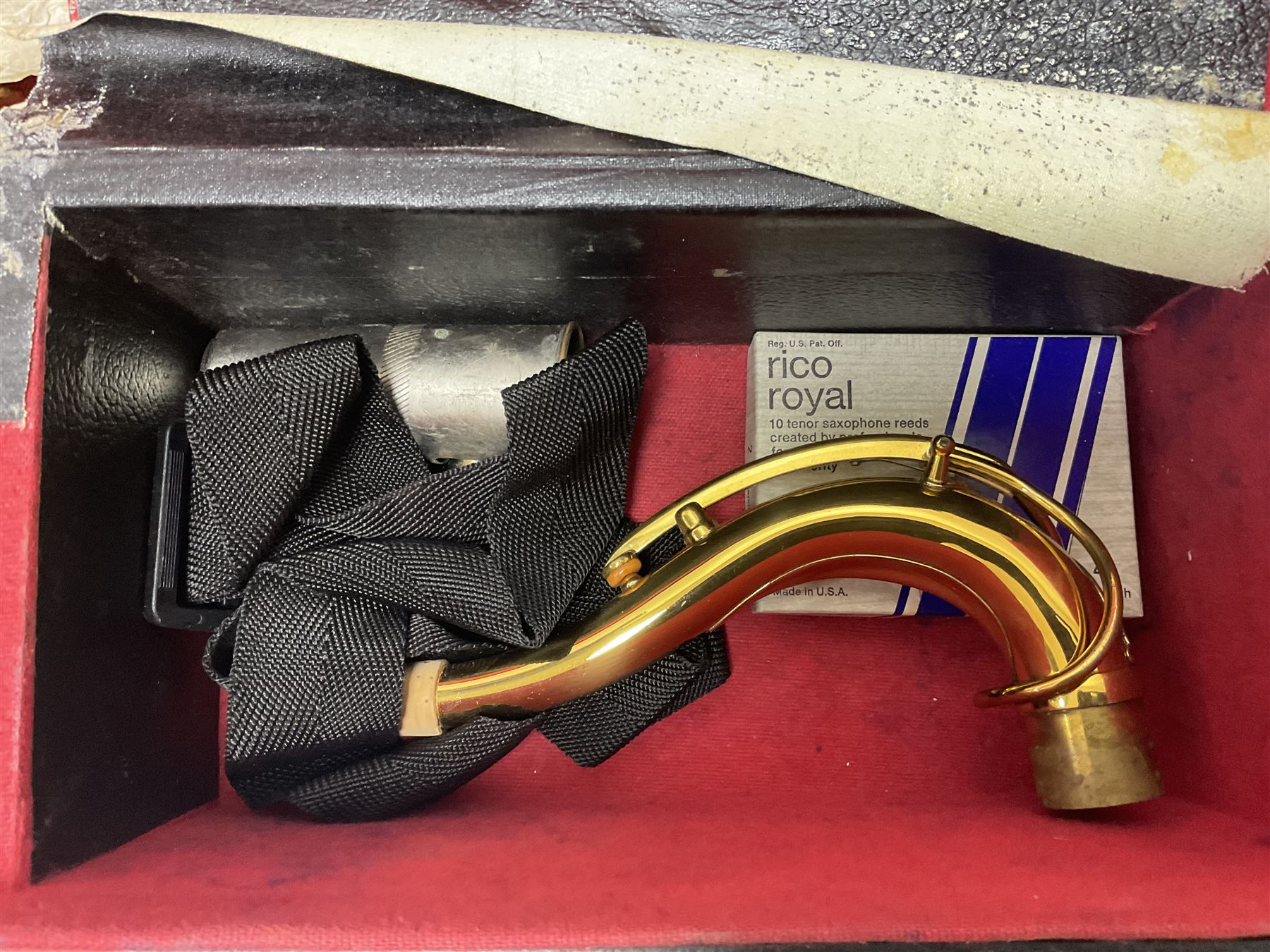 French Henri Selmer 1935 Radio Improved Tenor B flat Saxophone No 20344, with a velvet lined hard case
One of only 550 produced in that year