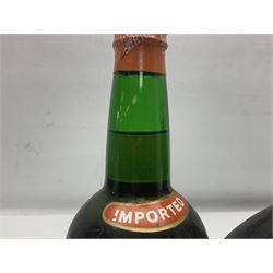 Mixed alcohol, comprising Keystone Australian Burgundy, unknown content and proof, Maldano New Yorker Wine Aperitif, unknown content and proof and Duff Gordon Sherry, unknown content and proof (3)