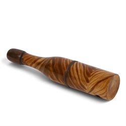 Early 20th century novelty pipe, in the form of a bottle, H14cm