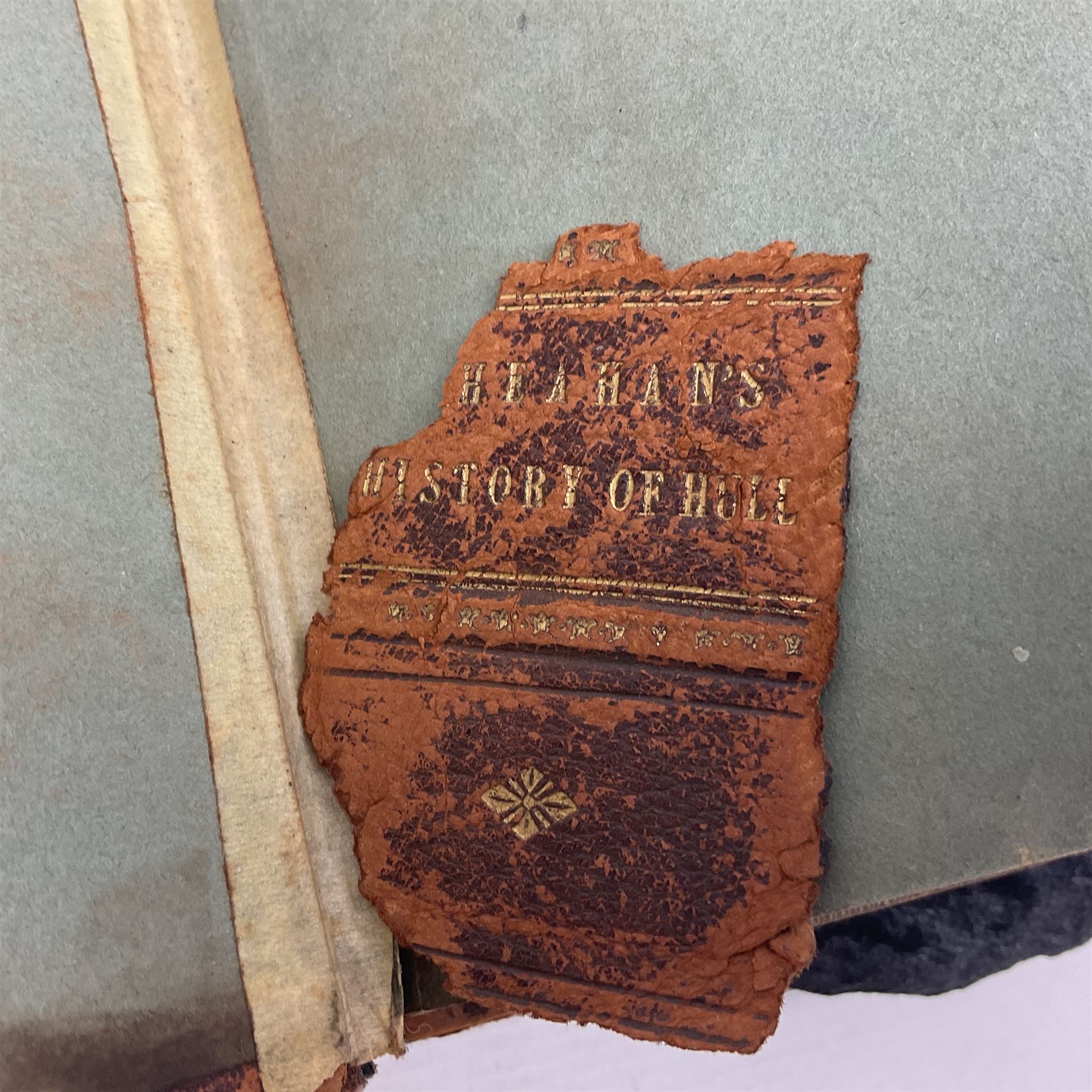 Sheahan, James Joseph, History of the Town & port of Kingston upon Hull, Second edition, John Green Beverley, 1866, folding frontis, map and engraved plates, together with another example of the same, (2)