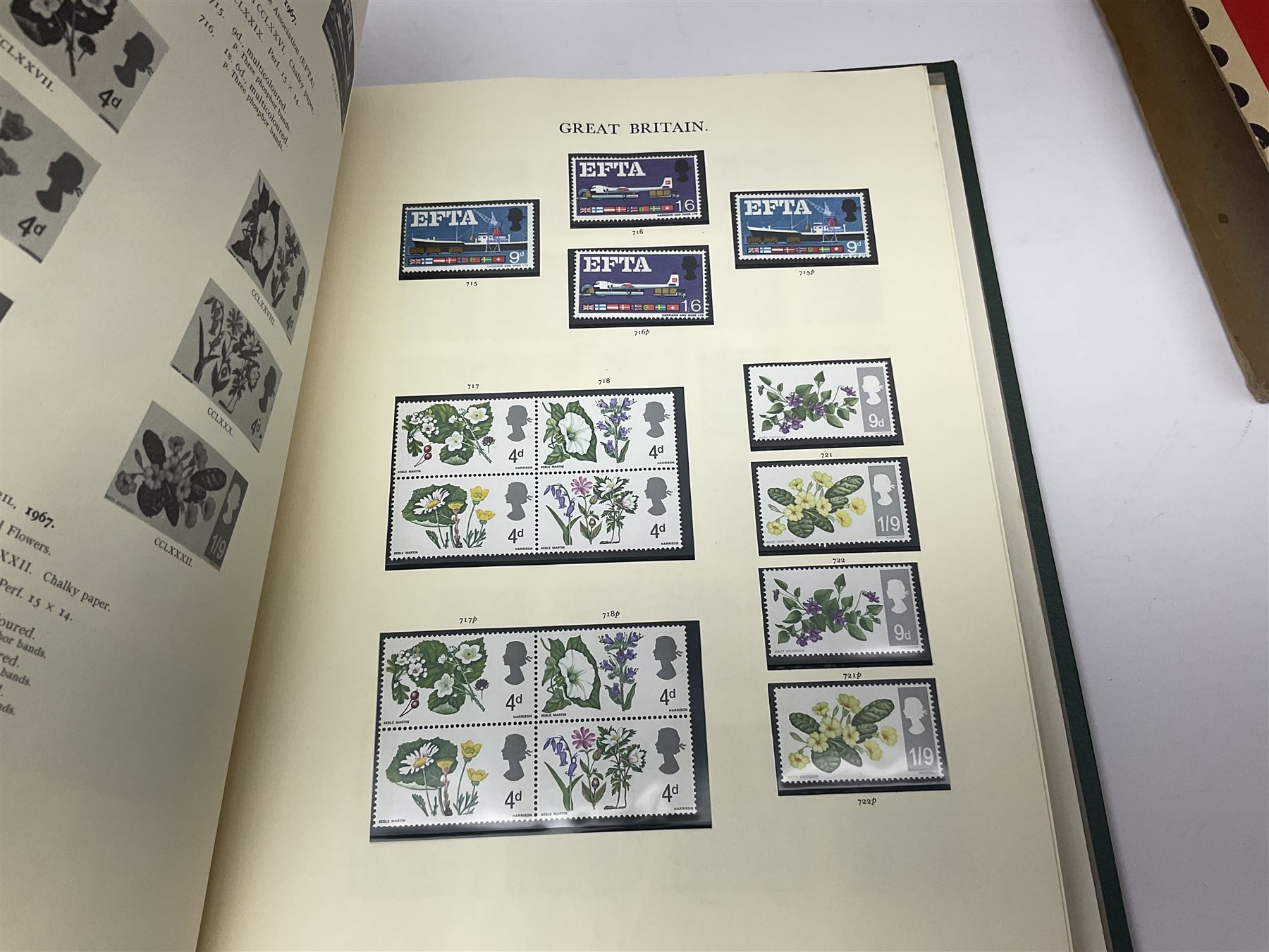 Mostly Queen Elizabeth II Great Britain and Isle of Man stamps including mint examples, housed in various albums, stockbooks and loose, in one box