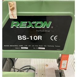 REXON BS-10R bench bandsaw with disc sander 