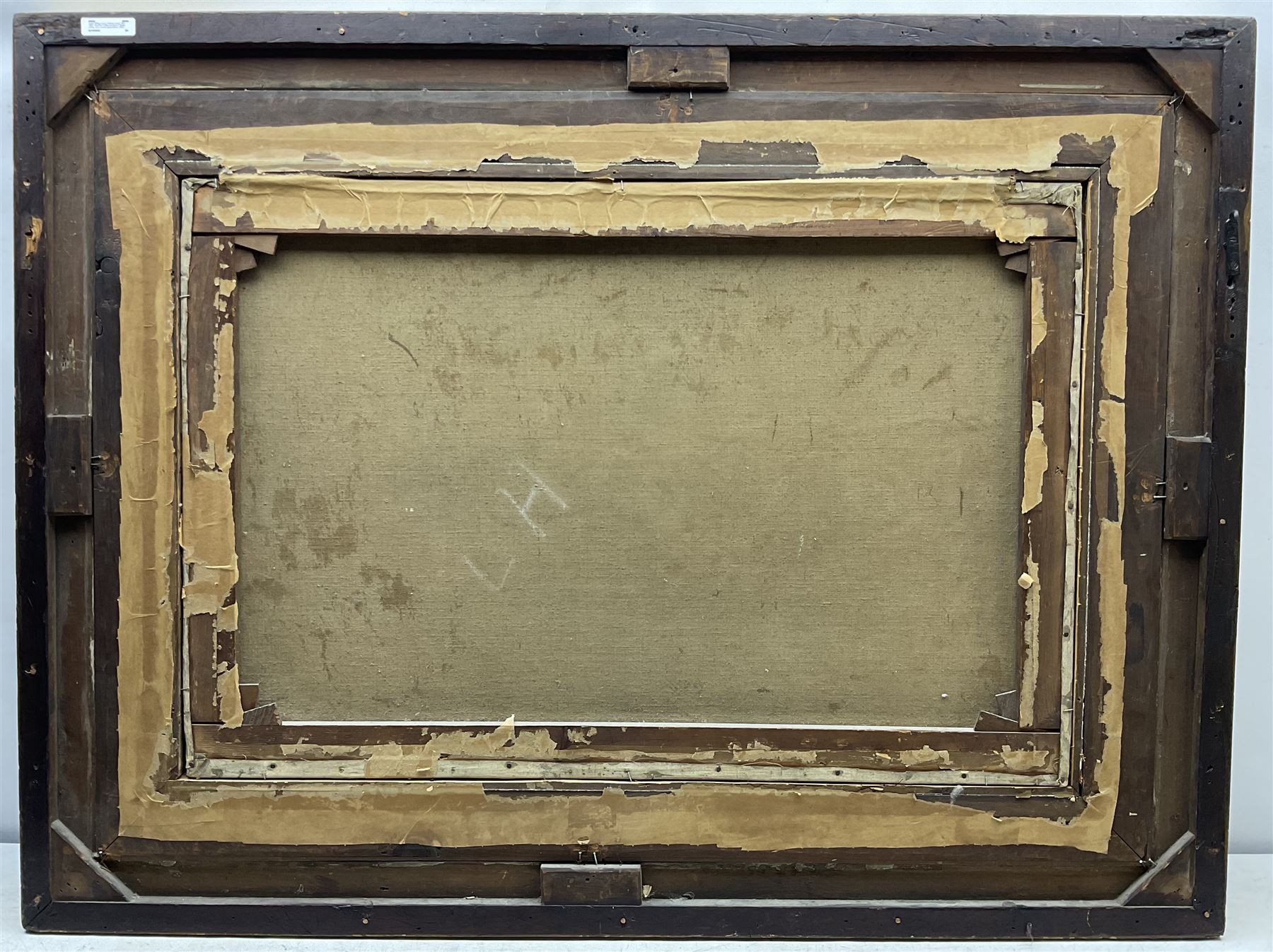 James William Booth (Staithes Group 1867-1953): Shorthorn Cattle and Hens in Stable setting, oil on canvas signed 60cm x 90cm
Provenance: same family ownership for over 25 years