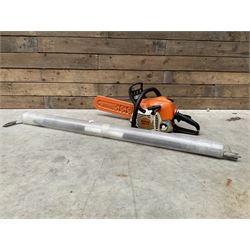Stihl MS171 petrol chainsaw, and Stihl t