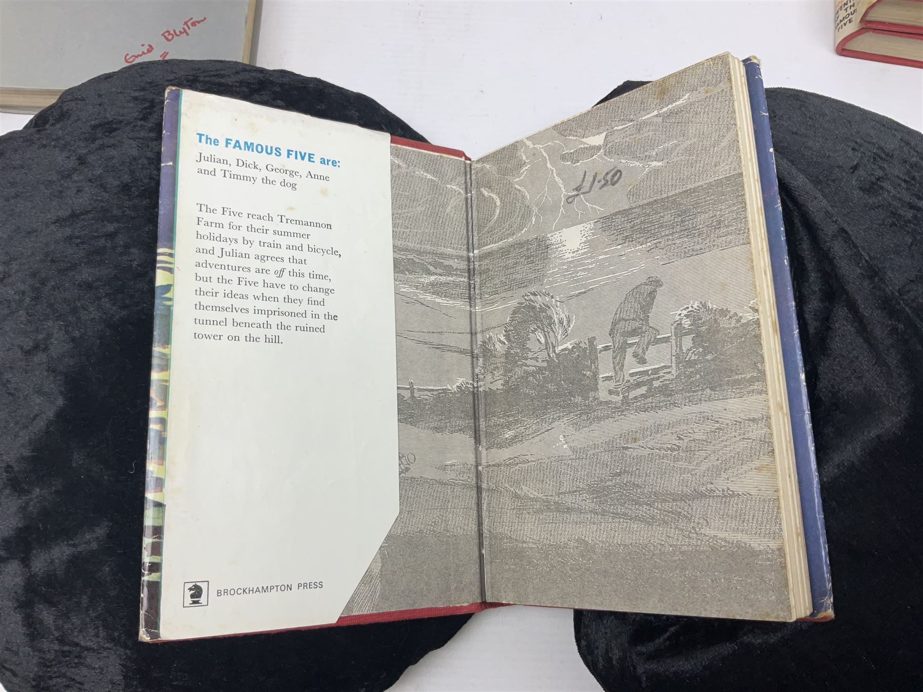 Enid Blyton; Famous five twenty volumes, including seventeen first editions