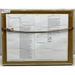 Attupurathu Mathew Abraham (AKA Abu) (Indian 1924-2002): 'Normal Service will be Resumed as Soon as Possible', ink cartoon signed and titled 18cm x 26cm