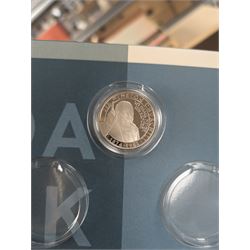 Brooke barometer, Hull pay phone sign, inkwell, Churchill coin, etc 