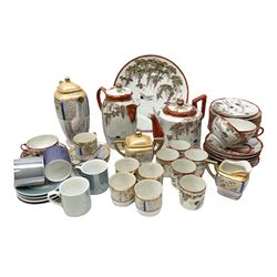  Japanese eggshell tea service, decorate