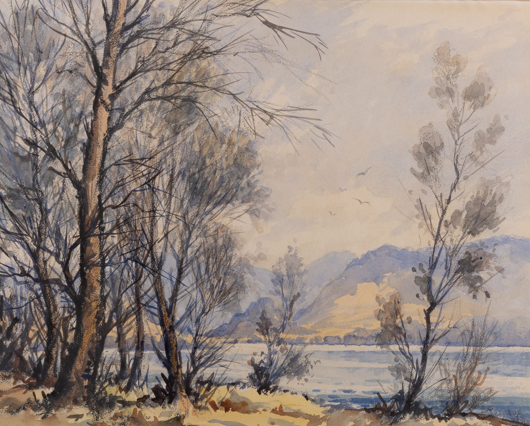 Robert Leslie Howey (British 1900-1981): View Through the Trees, watercolour apparently unsigned 37cm x 47cm 