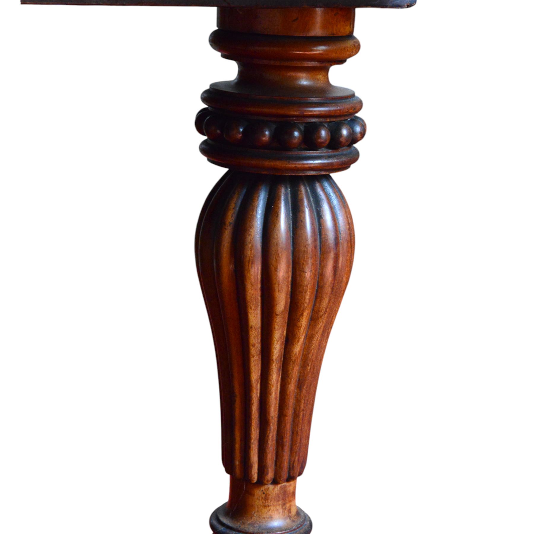 Early 19th century Grand Piano by John Broadwood & Son, London 1828.
Straight strung Broadwood “Barr Frame” Grand Piano with four steel braces from the wrest plank to the brass hitchpin plate. Partially re-strung with one string missing and some tuning pins loose, bridges in good condition, soundboard with cracks, action requires some adjustment and attention, six octave keyboard, with 73 keys C1-C7, with ivory naturals and ebony sharps, Lyre with sustain and una-chorda pedals, mahogany case with brass inlay and makers name to the double key-fall, adjustable open lattice music desk with egg and dart moulding to the surround of the case and lid, raised on reeded and tapered legs with castors. 

 You can find and listen to examples of Alan Cuckston playing this particular Broadwood Grand Piano in the links below:
Trio in D Minor Op. 25 by Francis Edward Bache
Gladiolus Rag by Scott Joplin
Sonata for Violin and Piano No.1 in G Minor by George Frederick Pinto

Given the intricate nature of these historic instruments, specialist support will be available if required, to assist successful buyers with safe removal and onward handling. Price upon application. 


This item has been registered for sale under section 10 of the APHA Ivory Act Submission Reference: 1N7BA84E
