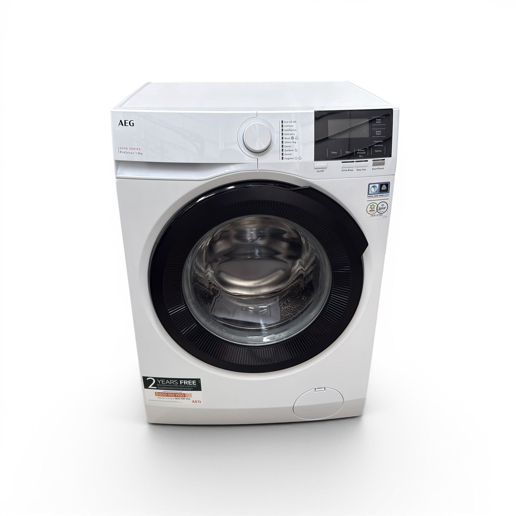 AEG - LFR61844B 6000 ProSense 8 kg Washing Machine