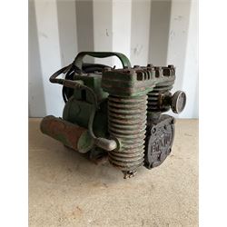 Vintage Bristol Pneumatic Tools air compressor  - THIS LOT IS TO BE COLLECTED BY APPOINTMENT FROM DUGGLEBY STORAGE, GREAT HILL, EASTFIELD, SCARBOROUGH, YO11 3TX