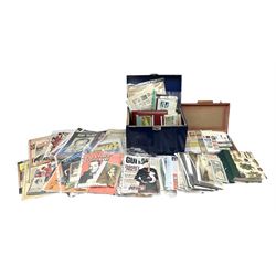 TFR SPOKE 05/09/23 AGREED RTV BEVERLEY - Collection of ephemera to include five copies of Palestine post newspapers from 1938, approximately fifty world bank notes, sheet music, postcards from 1910-1959 etc