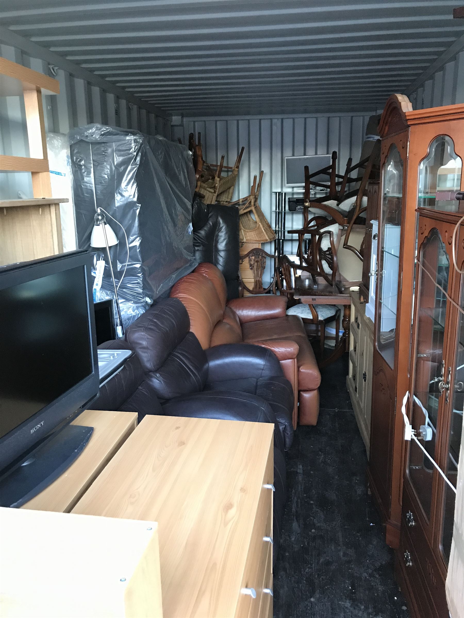 Container Contents Auction - entire container contents to include washing machine, sofas and chairs, pine chest, chairs, and much more. Location: Duggleby Storage, Scarborough Business Park YO11 3TX Viewing: Strictly by appointment call 01723 507111. Please note: all contents must be removed by Friday 26th February, items not collected by this time will be disposed of or resold on behalf of David Duggleby Ltd. This does not include the container.