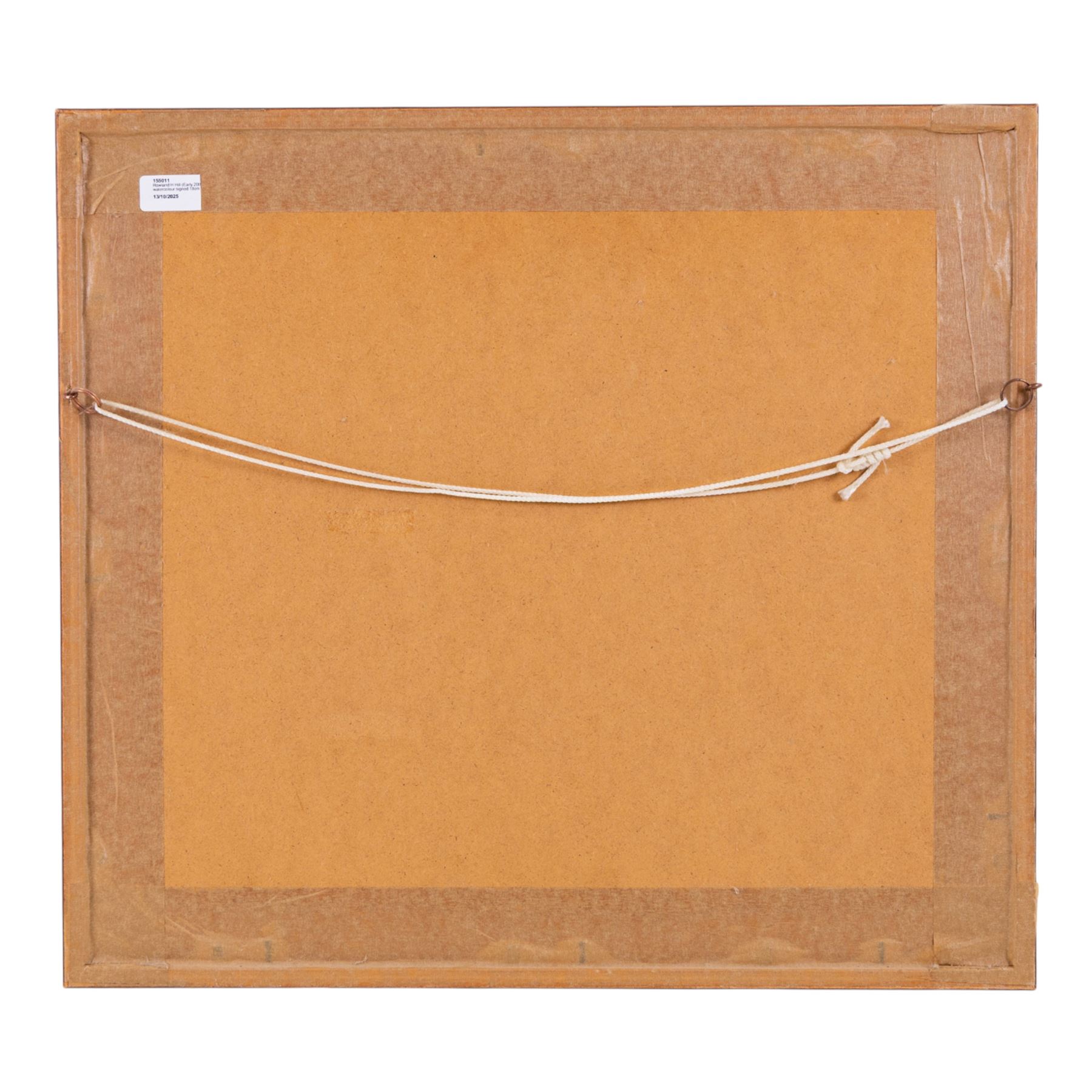 Rowland H Hill (Early 20th century): The Lock, watercolour signed 18cm x 24cm