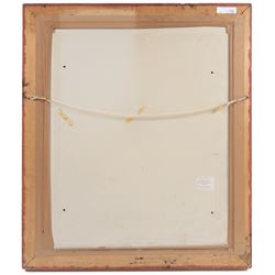 Keith Sutton (British 1924-1991): 'Malabar - Blackwall Frigate' and 'Royal Sovereign', two oils on canvas board signed and dated 1984 and 1985, in matching frames, 50cm x 40cm