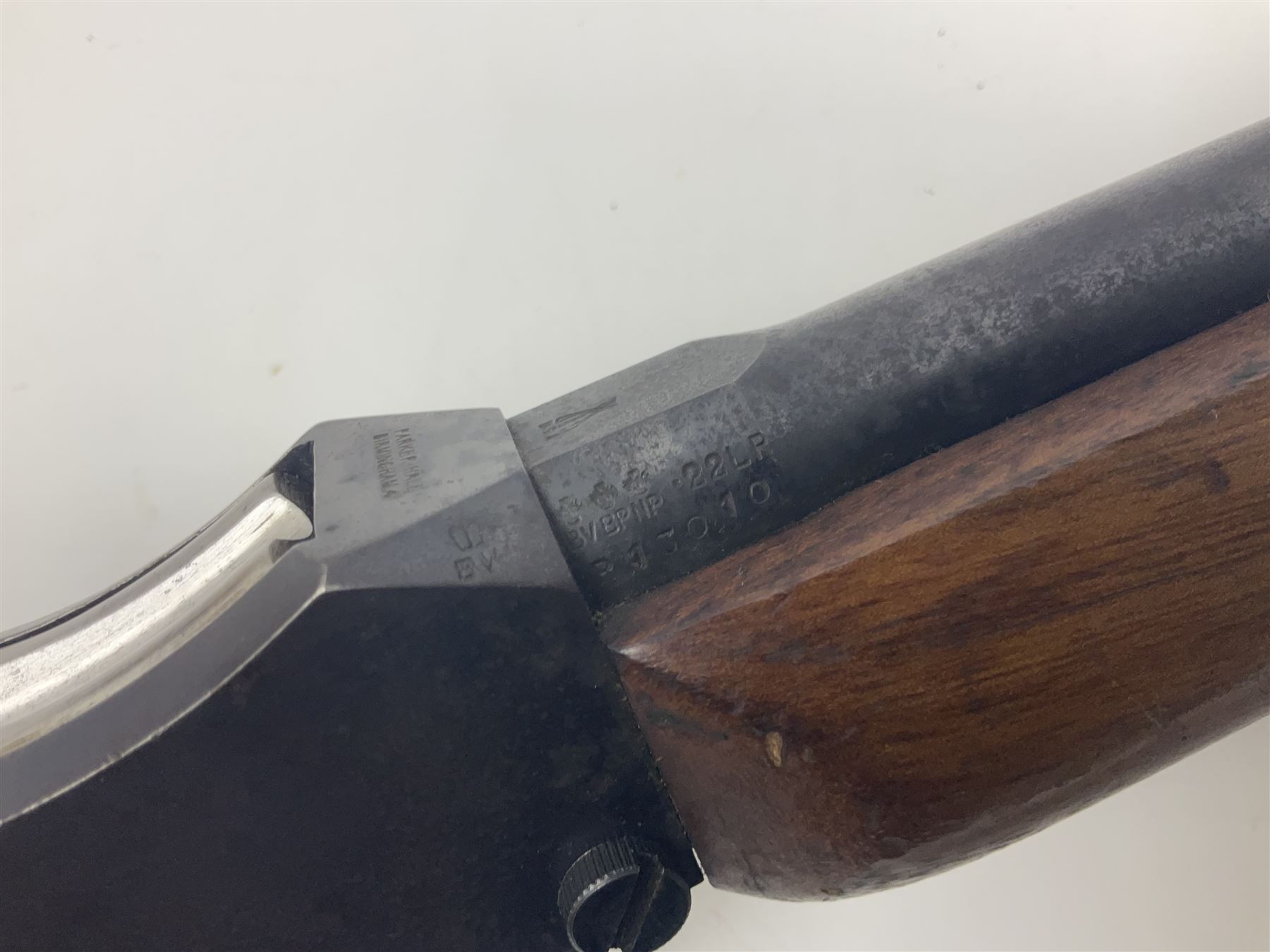 SECTION 1 FIRE-ARMS CERTIFICATE REQUIRED - BSA Martini action .22 long round target rifle, the 63.5cm(25
