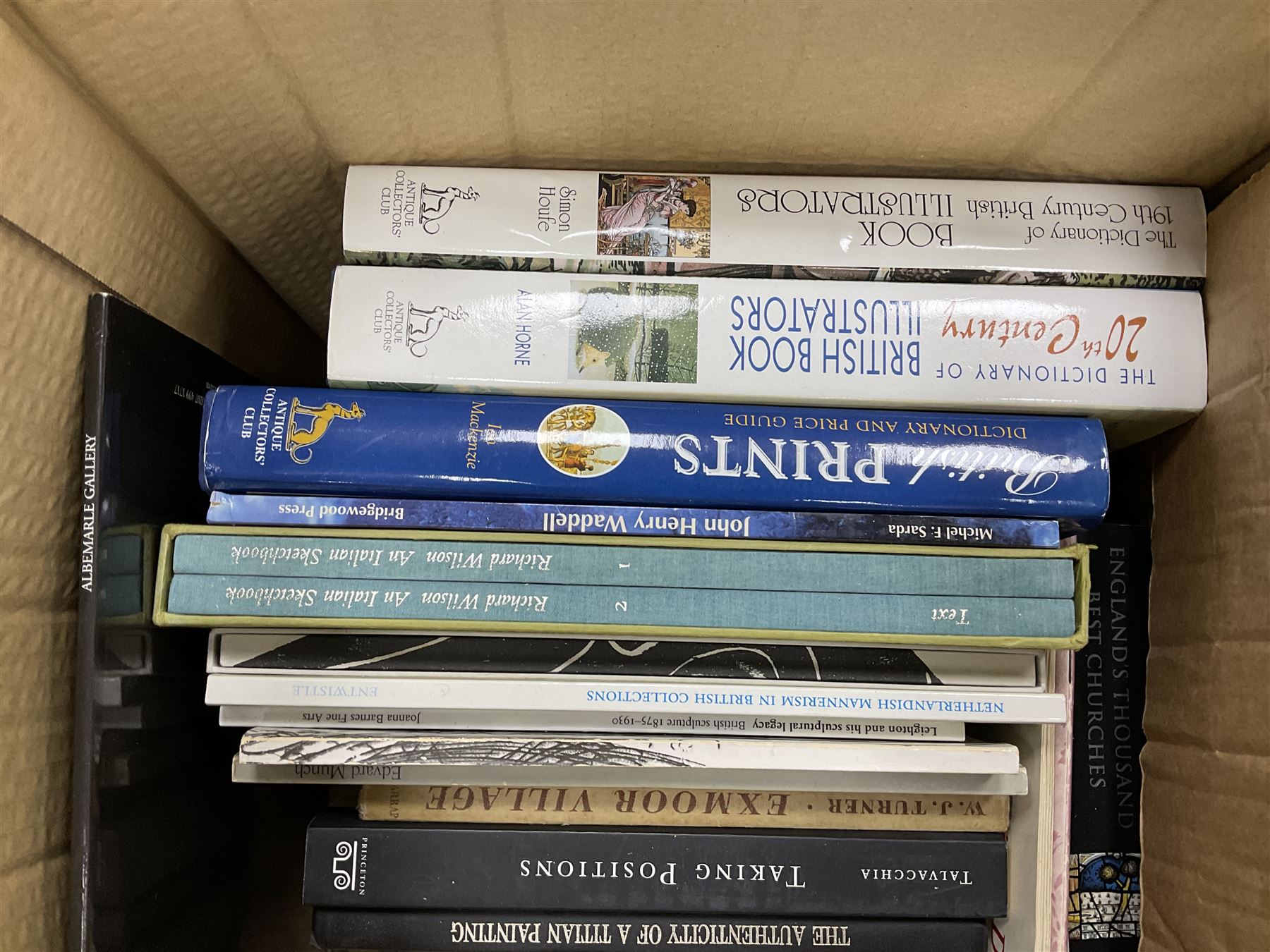 Collection of natural history books, including Lloyd's natural history books, four volumes, Insects of the British woodlands, Flowers of the field Johns & Elliott, Textbook of Theoretical Botany three volumes etc, seven boxes 