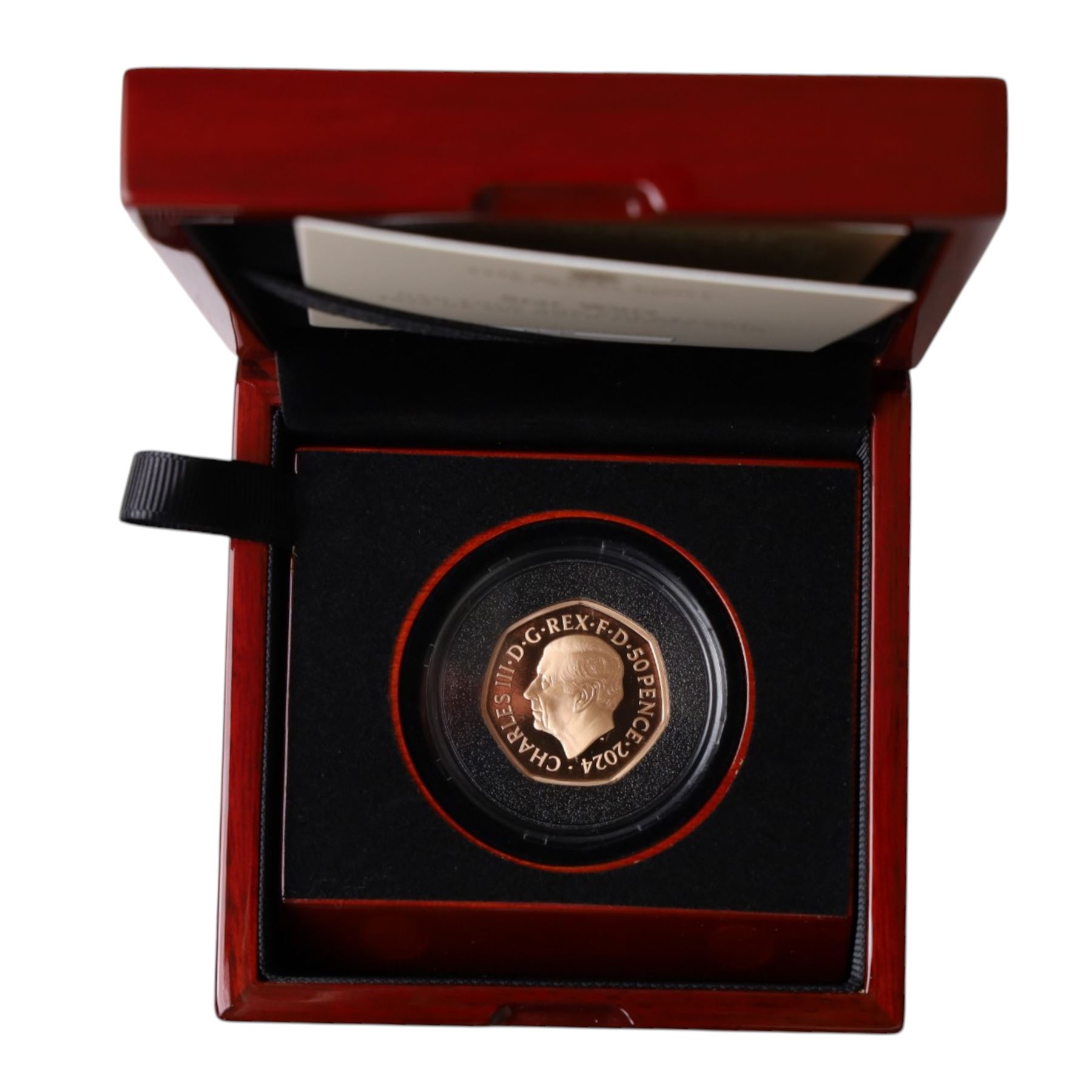 The Royal Mint United Kingdom 2024 'Star Wars Han Solo and Chewbacca' gold proof fifty pence coin, cased and boxed with certificate