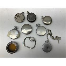Quantity of pocket watch spares and repairs