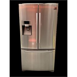 Samsung RFG23UERS American style fridge freezer with ice maker, humidity control and water dispenser  - THIS LOT IS TO BE COLLECTED BY APPOINTMENT FROM DUGGLEBY STORAGE, GREAT HILL, EASTFIELD, SCARBOROUGH, YO11 3TX