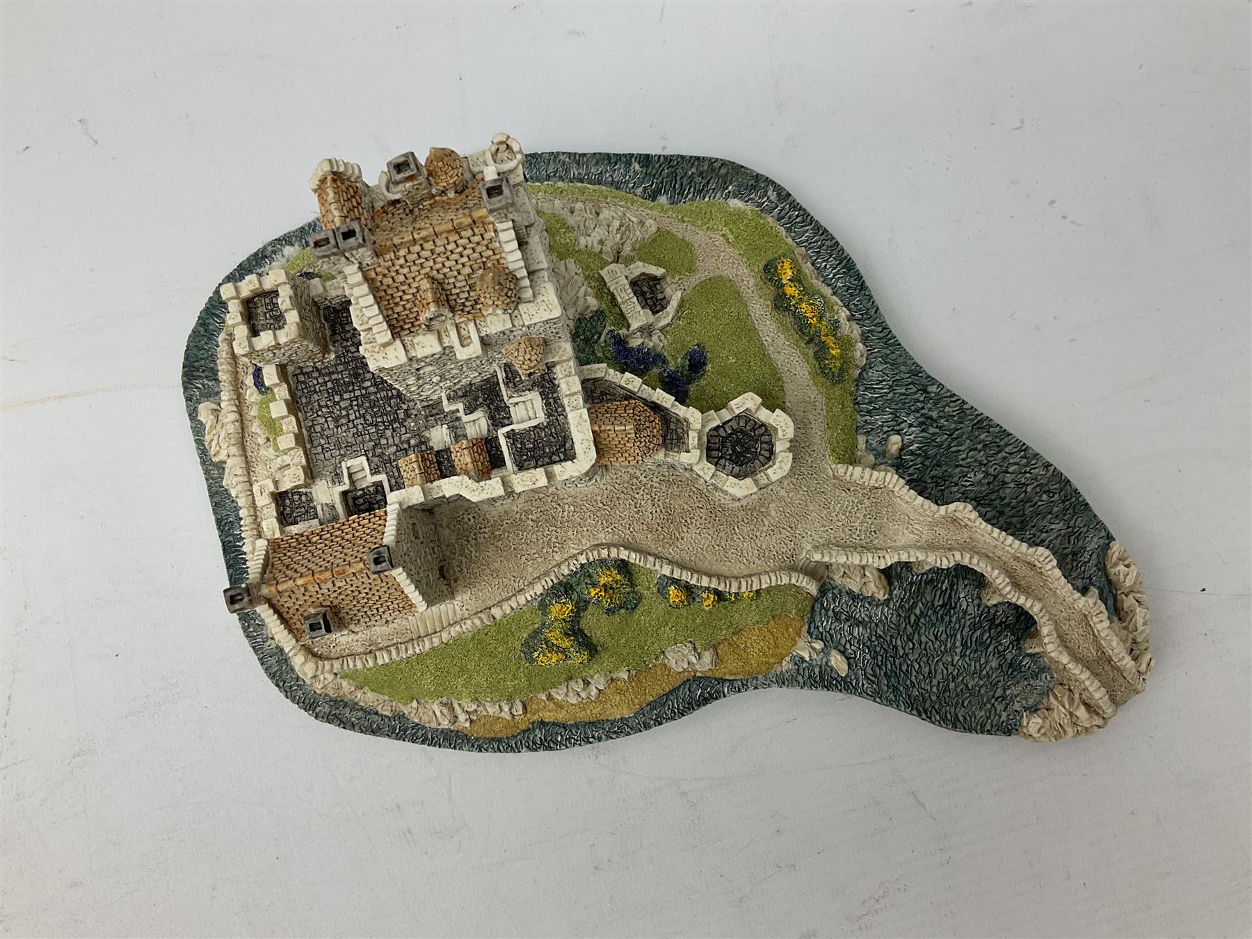 Lilliput Lane 'Harvest House' special edition figure group, limited edition of 4950, boxed with certificate, together with 'Eilean Donan Castle' model, boxed with deed