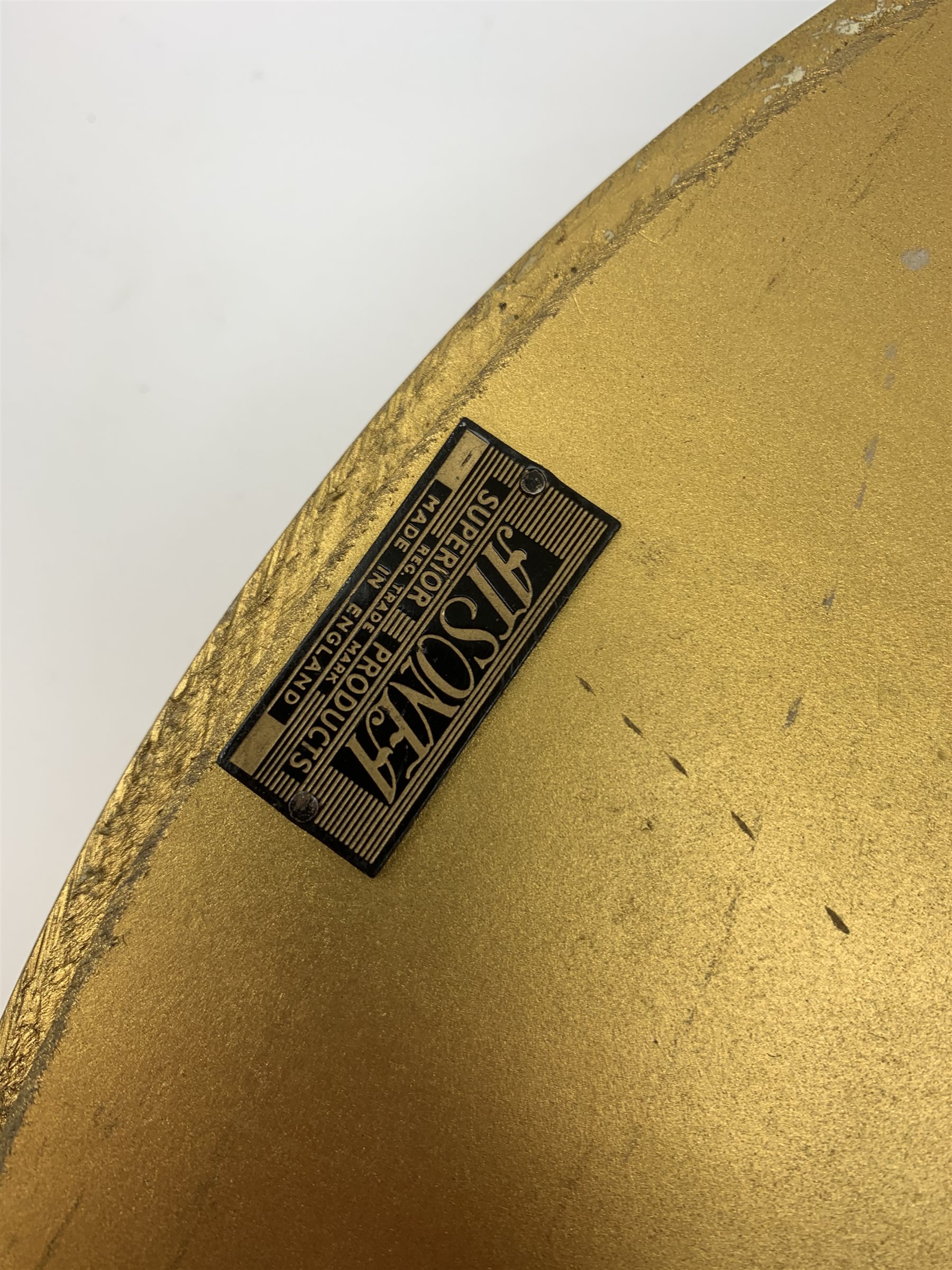 A vintage Atsonea convex mirror, of circular form with gilt frame, D41.5cm. 