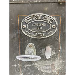 Withy Grove Stores Leeds - late Victorian cast iron safe 