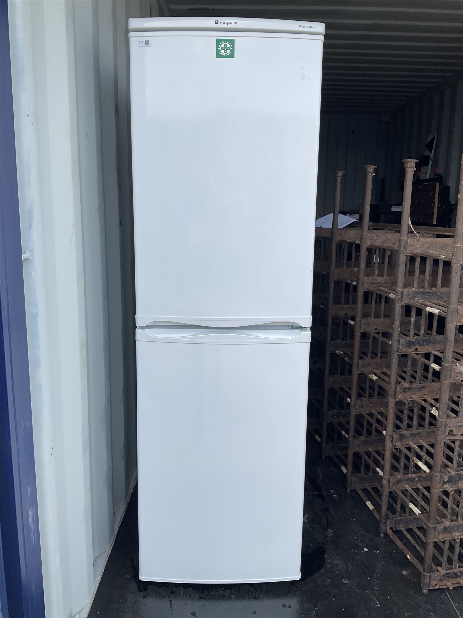 Hotpoint first edition fridge feezer - THIS LOT IS TO BE COLLECTED BY APPOINTMENT FROM DUGGLEBY STORAGE, GREAT HILL, EASTFIELD, SCARBOROUGH, YO11 3TX