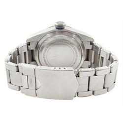 Tudor Black Bay Heritage gentleman's stainless steel automatic wristwatch, Ref. 79230N, serial No. Q106276, black dial with luminous dot and baton hour markers, on Tudor bracelet, with fold-over clasp, boxed with additional links and guarantee card dated 2019