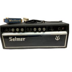1960s Selmer Treble 'N' Bass 50watt Mk.III professional guitar amplifier, serial no.56866, with cover, L52cm