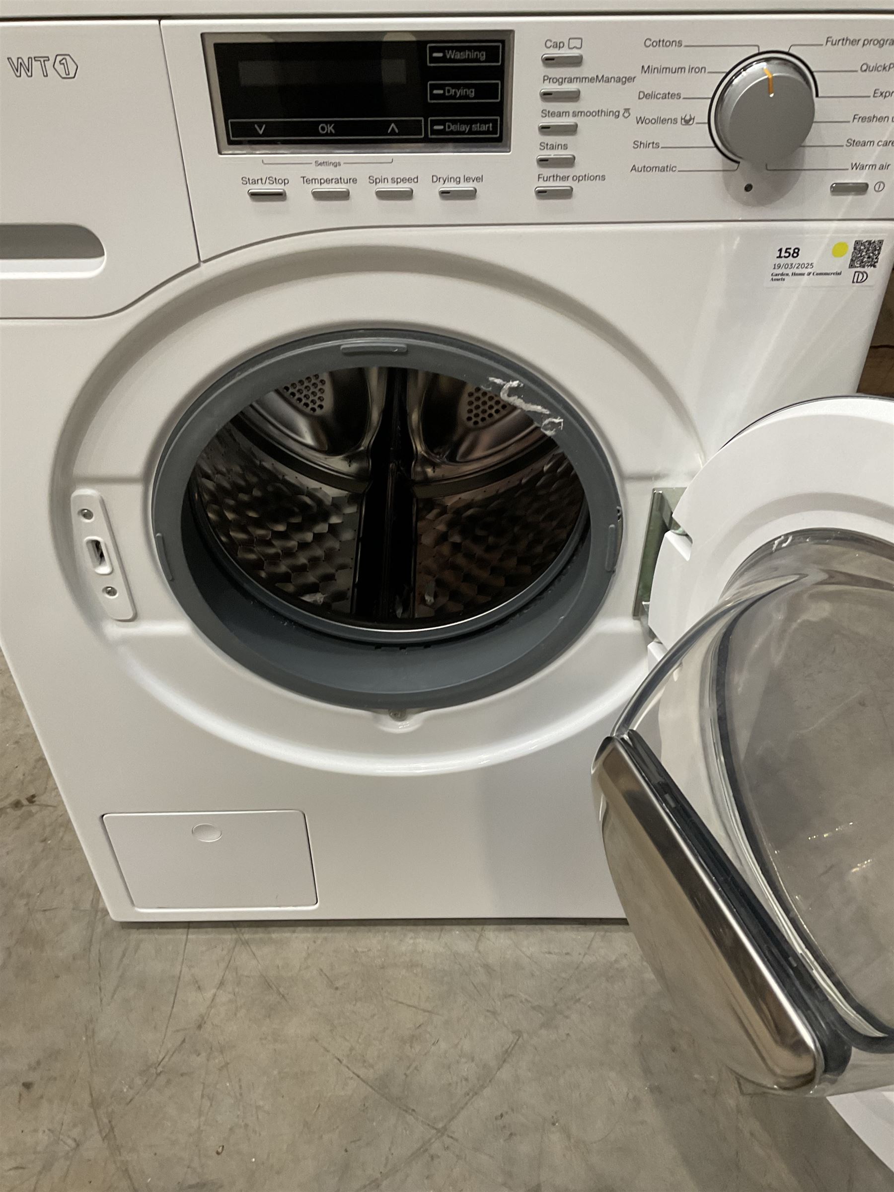 Miele WTF121 WpM Wash & Dry Power Wash 2.0 washer-dryer