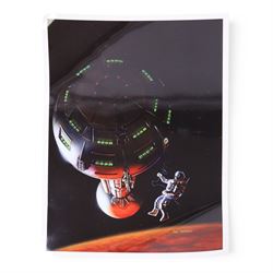 Paul Swendsen (American 20th Century): Eighteen science fiction posters, including cover art and book illustrations, 42x61cm

Notes: This item is from the private collection of Arthur C. Clarke's brother.