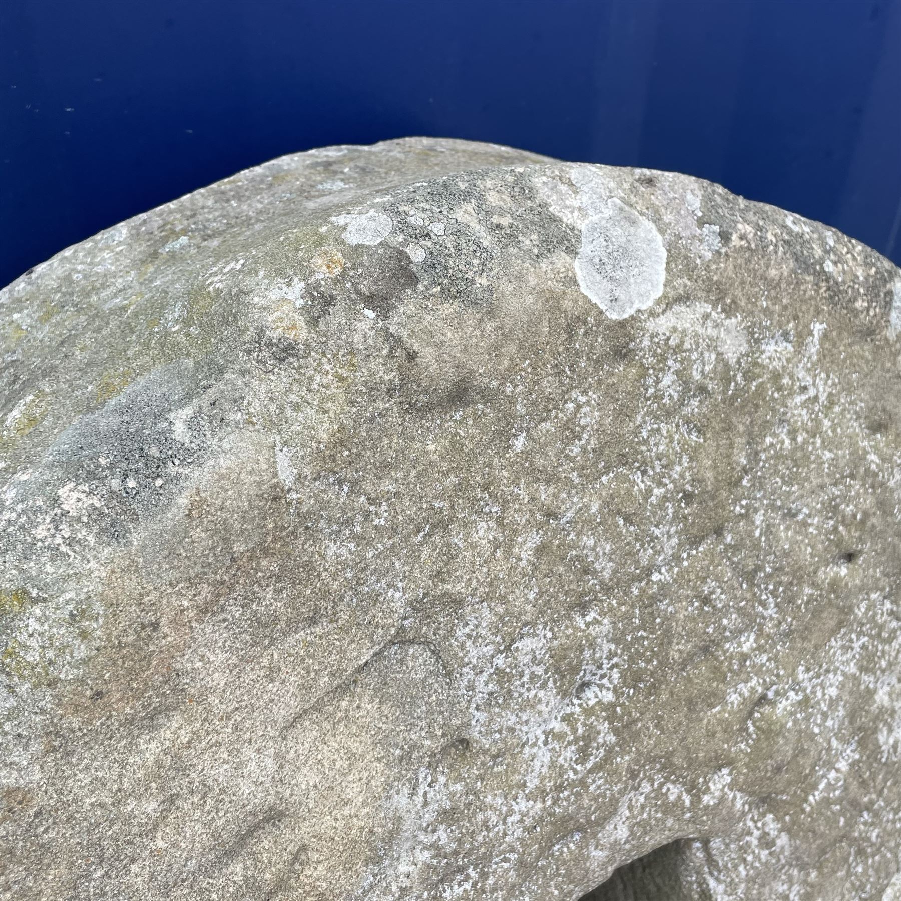 19th century sandstone grinding wheel - THIS LOT IS TO BE COLLECTED BY APPOINTMENT FROM DUGGLEBY STORAGE, GREAT HILL, EASTFIELD, SCARBOROUGH, YO11 3TX