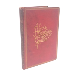  Dodgson Charles Lutwidge (Lewis Carroll): Alice's Adventures Under Ground. Being a Facsimile of the original MS. Book Afterwards Developed into 