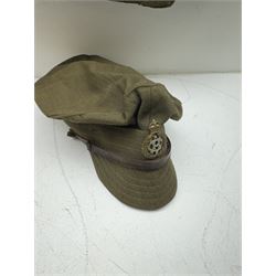 WWI British Army tunic, cap, war medal and victory medal, formally belonging to Pte. J.G Sedgwick of the Army Veterinary Corps