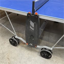 Cornilleau 100S crossover table tennis table, folding with cover