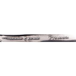 20th century American silver Prelude pattern baby spoon and fork set, with foliate detail to terminals, marked International Sterling Prelude, together with three further 20th century American silver baby spoons, the first example marked Gorham Sterling, and a pair marked International Sterling, approximate total silver weight 3.13 ozt (97.4 grams)