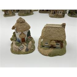 Thirty Lilliput lane, to include Hill Top, Bottle Oven, April Cottage, Thimble Cottage, Honeysuckle III, Gullivers Pantry etc
