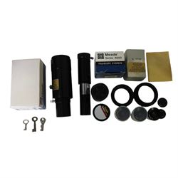 Meade ETX-90 telescope on a Meade field tripod, H126cm