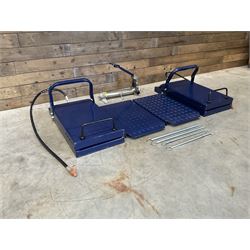 Heavy duty CR06XHD hydraulic vehicle car ramps