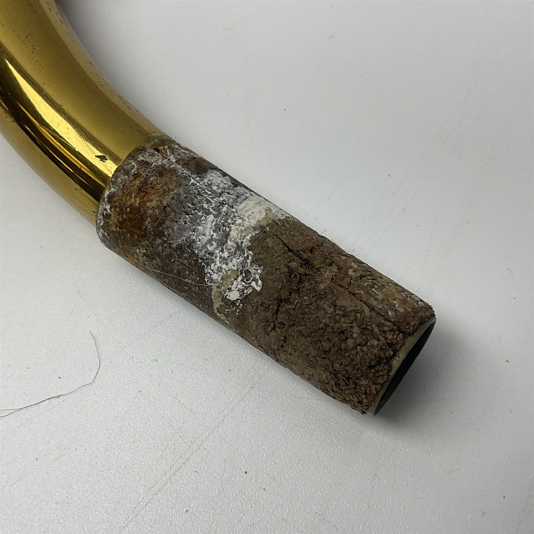 Mid-20th century French Henri Selmer Mark VI tenor saxophone, serial no.M.70644 for 1957, various French, English and American patent numbers, crudely stamped J.A.Brown twice to thumb rest; in fitted hard case with crook and other accessories including two Berg Larsen mouthpieces, reed cutter etc