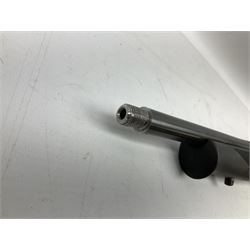 Puma Rifles Hunter bolt-action .22 Long Rifle the 36cm shortened barrel threaded for sound moderator, plastic synthetic stock, serial no.1050840 L83.5cm FIREARMS CERTIFICATE REQUIRED OR RFD