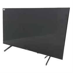 Sony 43'' KD43X 85 JU television, with remote