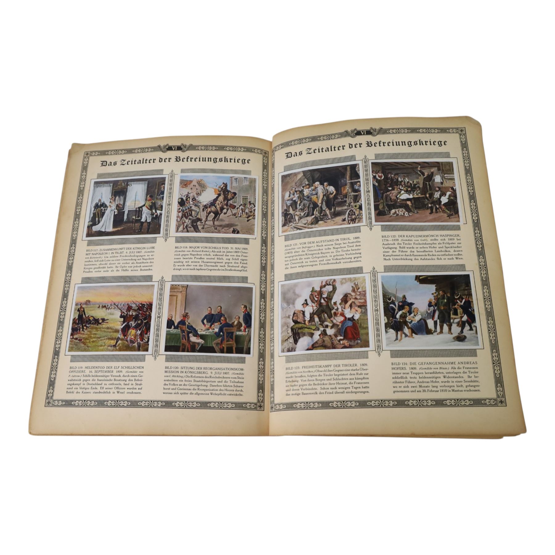 Collection of Third Reich German Ephemera, citations and certificates, photographs, an album of cigarette cards - Bilder Deutsche Geschichte, Deutschland Im Zweiten Weltkrieg, prints etc 