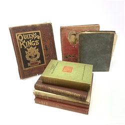 Hesse Schwartzbourg (S.A. The Princess): A Rare and Choice Collection of Queens & Kings and other Things .... 1874; Bland J.O.P. & Backhouse E.: China Under The Empress Dowager. 1911; Sir Benjamin Stone's Pictures. Two volumes; Bawdwen Rev. W.: Domesday Book for Middlesex, Hertford, Buckingham, Oxford and Gloucester. 1812; and three other books (8)