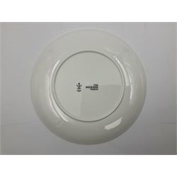 Grayson Perry (British 1960 -): ‘100% Art’, set of three ceramic plates, each with artist's seal printed to base and individually marked either with York Art Gallery, Sainsbury Center or The Holburne Museum